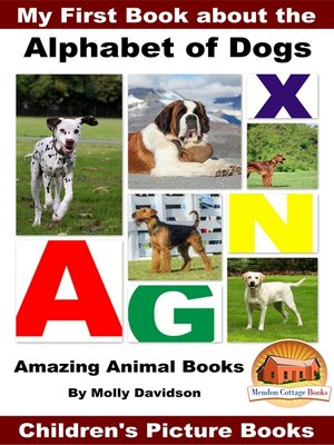 cover image of My First Book about the Alphabet of Dogs